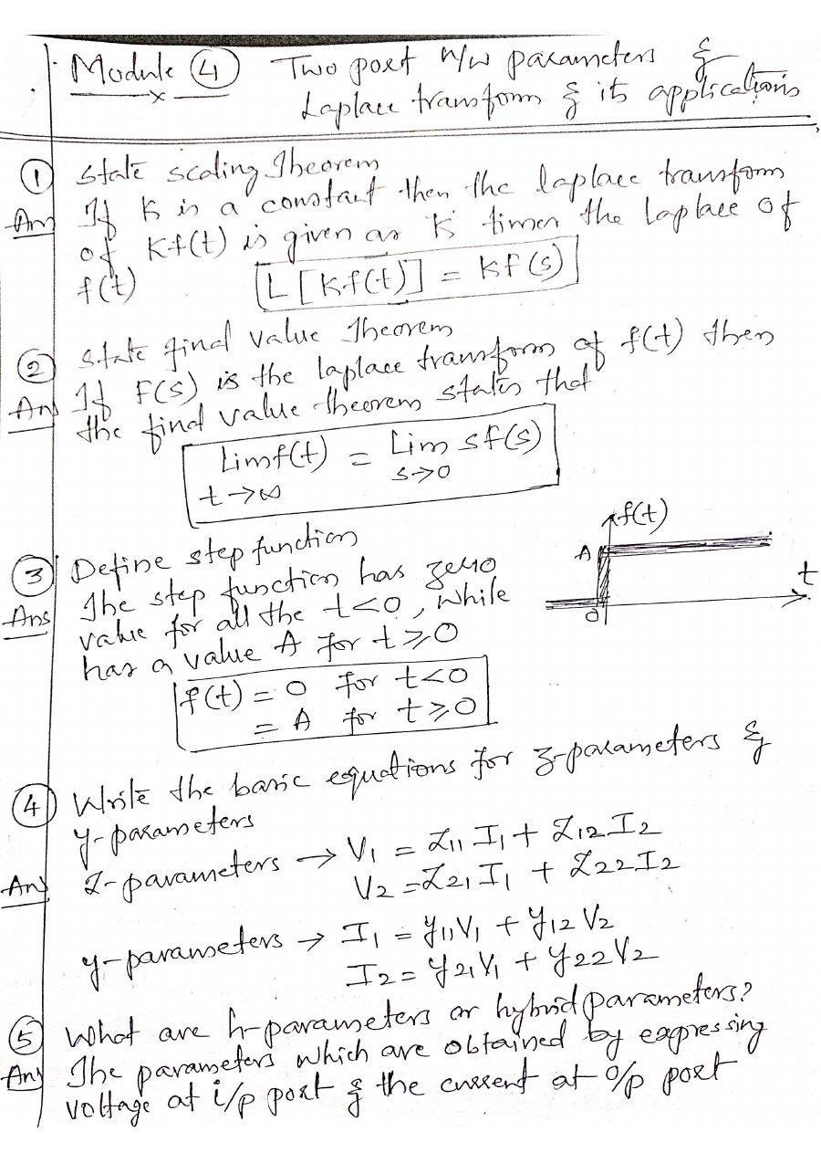First page preview of Network Analysis Module 4
